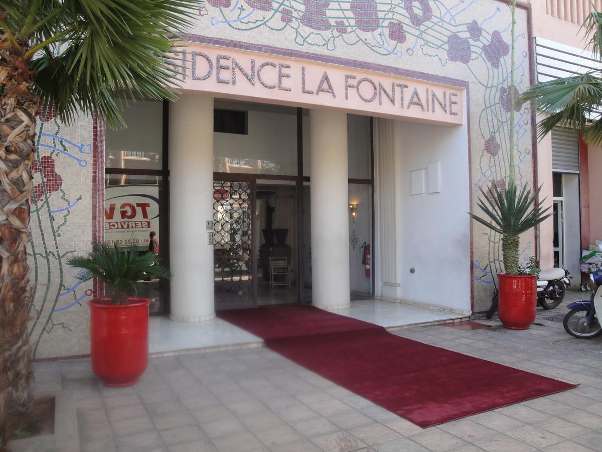 La Fontaine Leilighet Marrakesh Eksteriør bilde